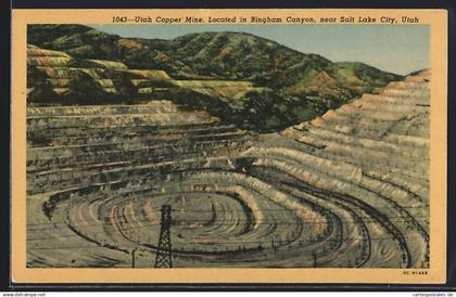 AK Bingham Canyon /Salt Lake City, UT, Utah Copper Mine