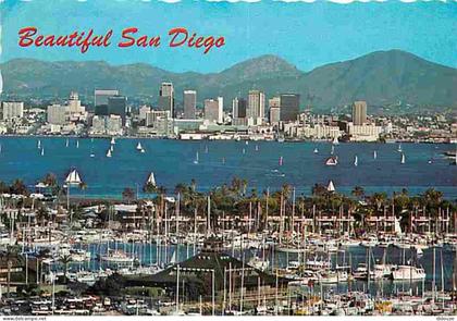 Carte Postale - Etats Unis - San Diego - The beauty of San Diego is accented by the hundreds of small boats - CPM - Voir
