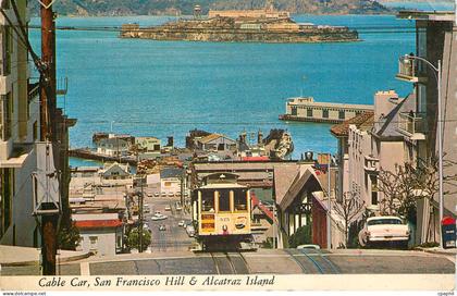 CPM San Francisco Cable Car San Francisco Hill & Alcatraz Island Tramway