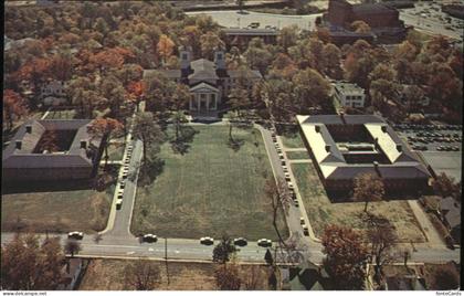 Spartanburg Wofford College aerial view