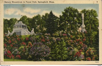 CPA Barney Mausoleum in forest park Springfield