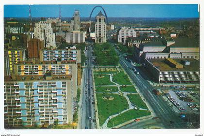 St. Louis Missouri MO, Vintage PC, The Gateway Mall