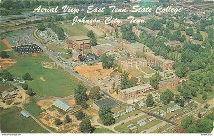 Johnson City Tennessee USA Aerial View East Tennessee State College