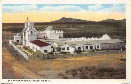 B354 US San Xavier Mission Tucson Arizona vintage postcard