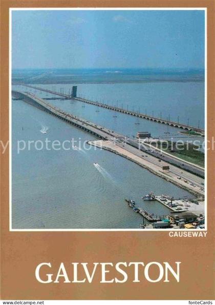 Galveston Texas Fliegeraufnahme