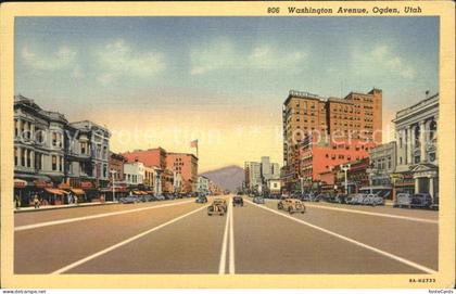 Ogden Utah Washington Avenu Kuenstlerkarte