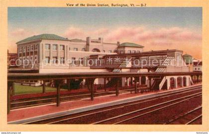 Burlington Vermont Bahnhof