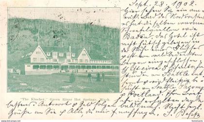 Hot Springs Olympic National Parc Washington USA The Kloeber Green River