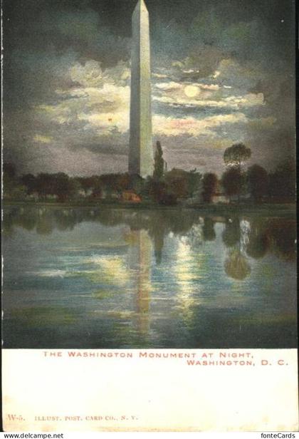 Washington DC The Washington Munument at Night