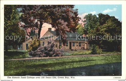 Green Bay Wisconsin Historic Tank Cottage over 100 years old