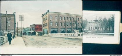 Leporello CPA Eau Claire Wisconsin USA, Sacred-Heart-Hospital, Grand Avenue-Bridge