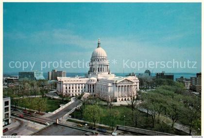 Madison Wisconsin State Capitol Square