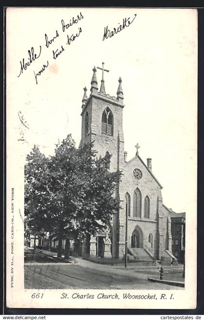 AK Woonsocket, RI, St. Charles Church