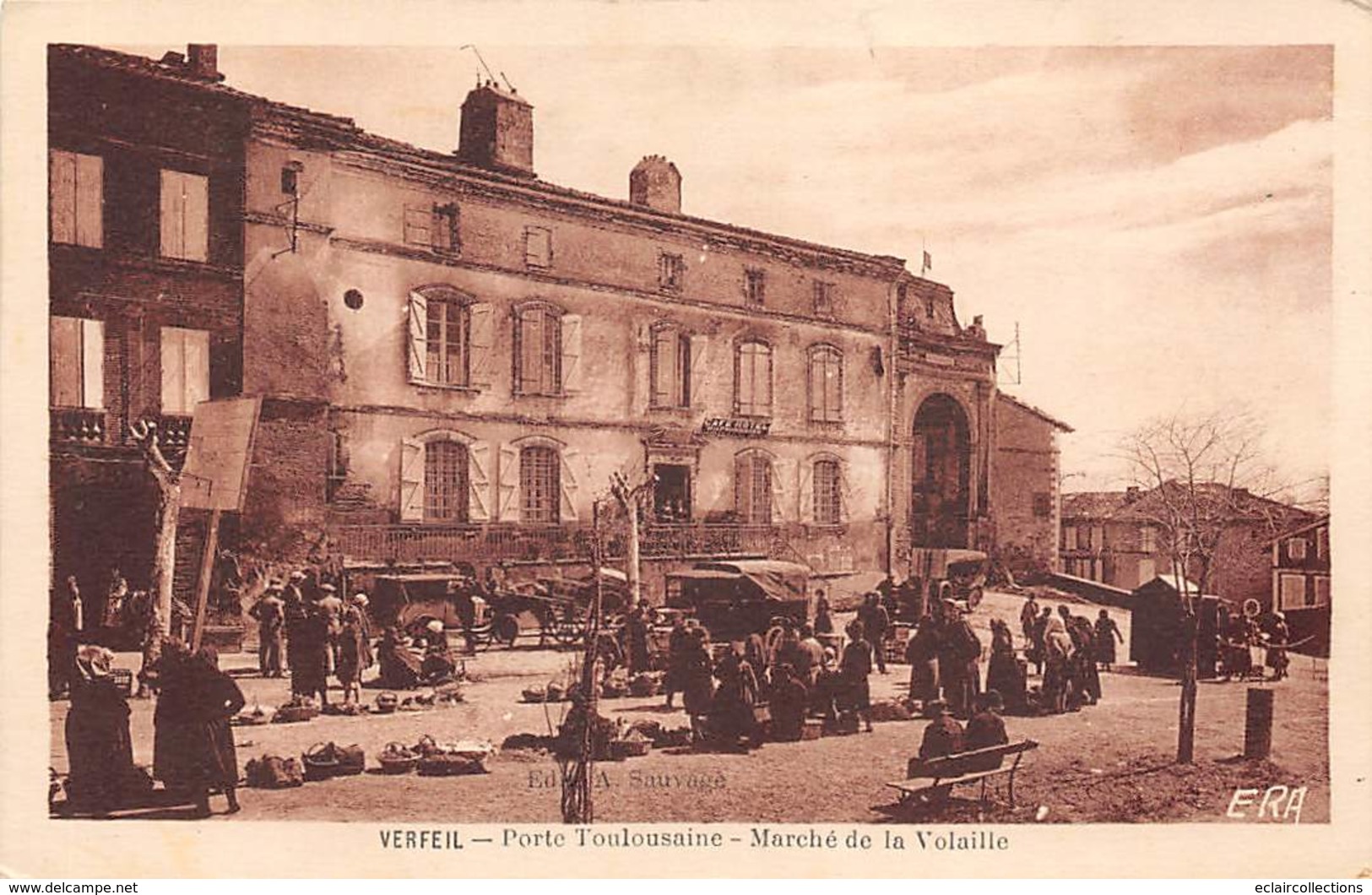 Verfeil        31         Marché a la volaille   (Voir scan)