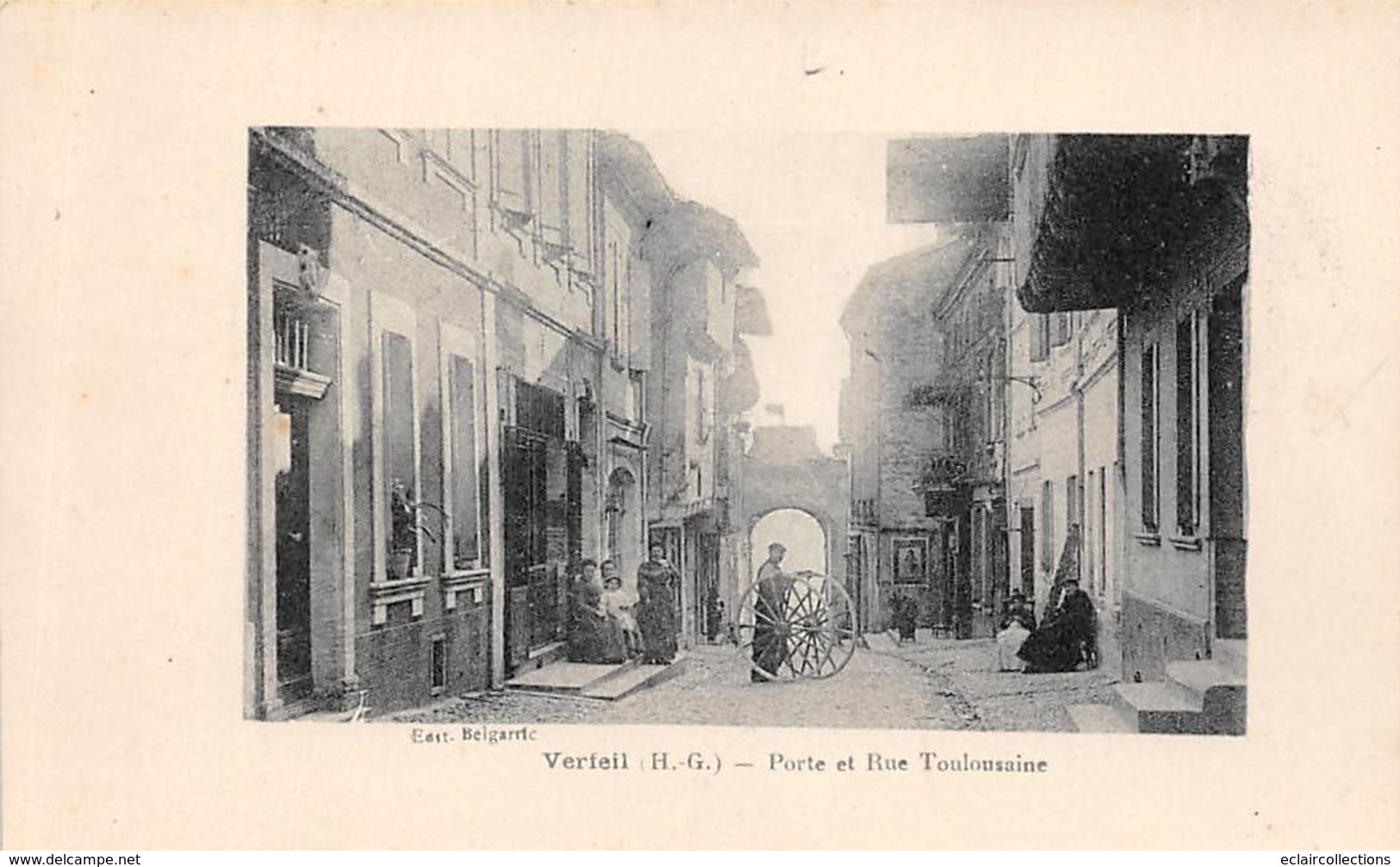 Verfeil        31         Porte et rue Toulousaine    (Voir scan)