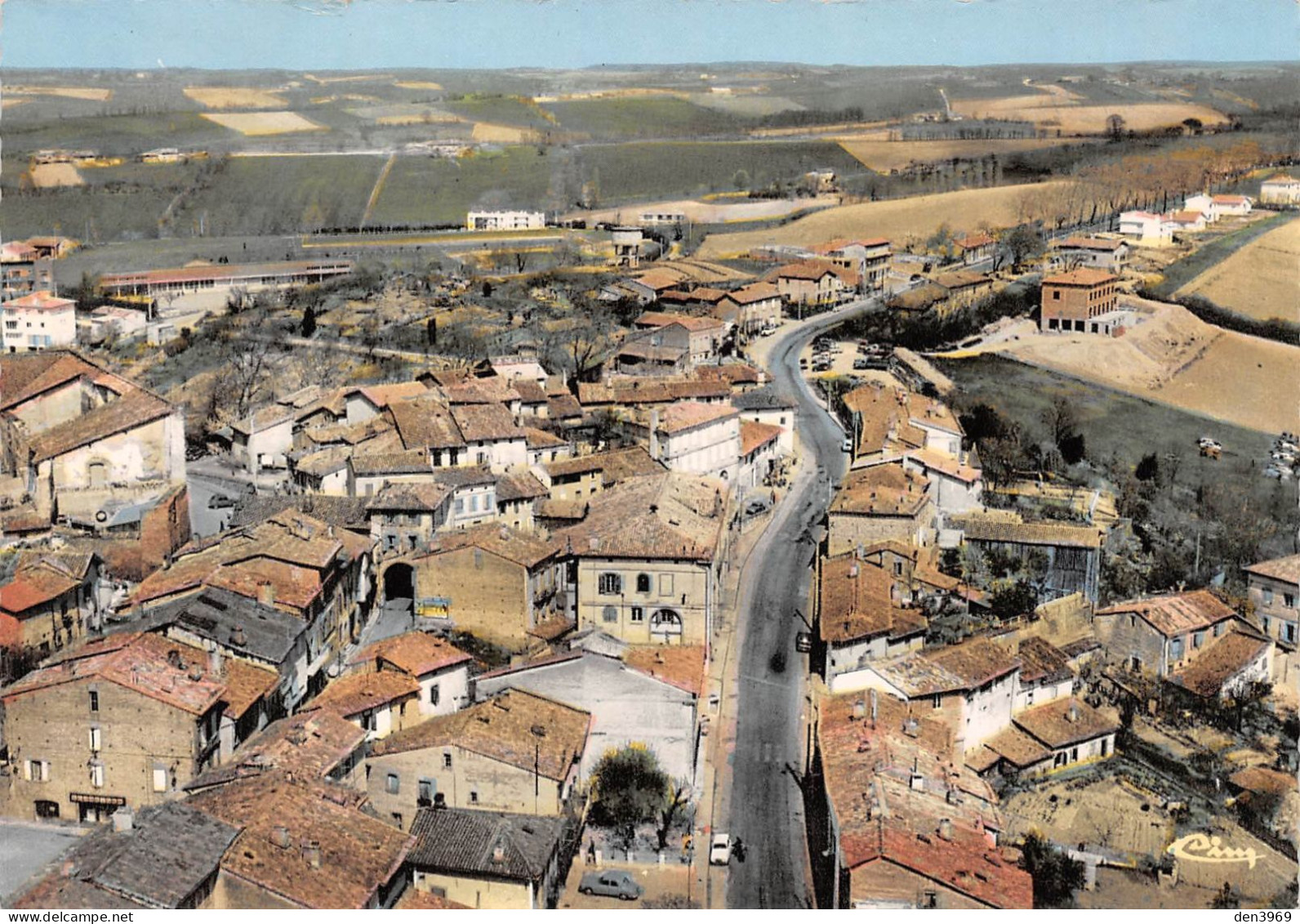 VERFEIL (Haute-Garonne) - Vue aérienne