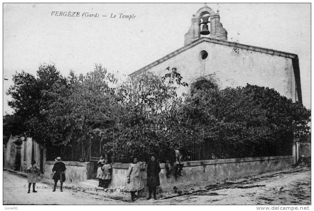 VERGEZE : (30) Le Temple