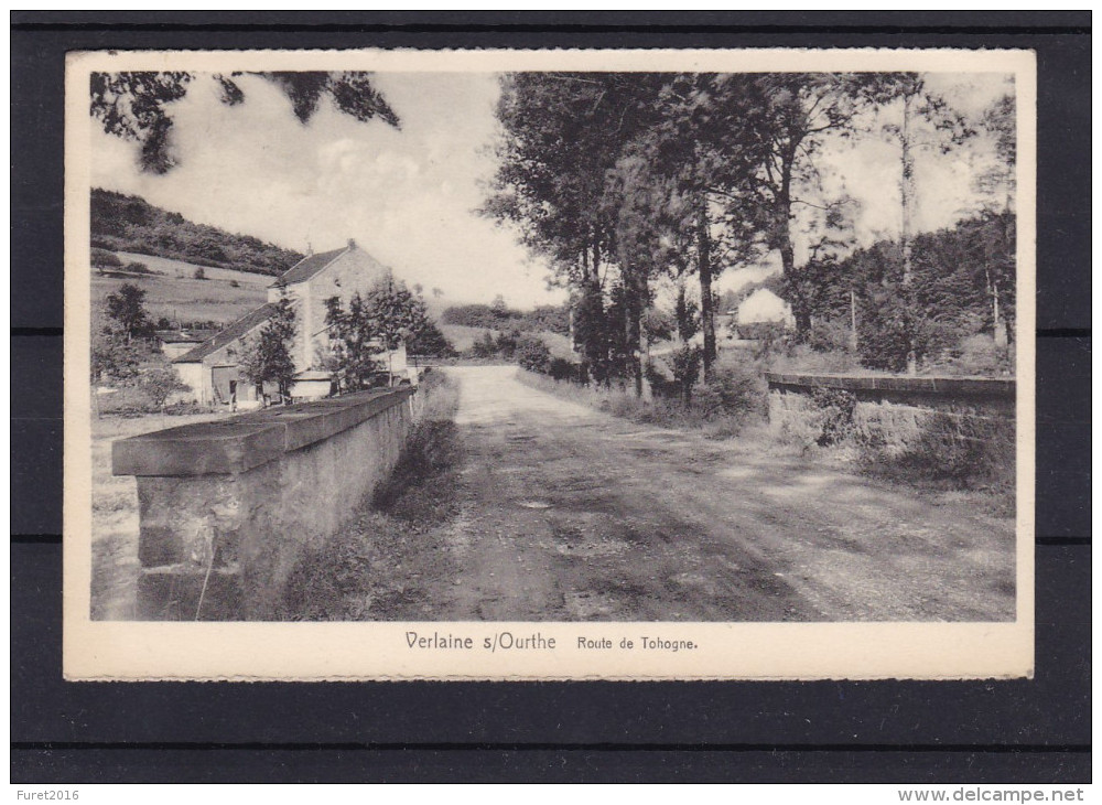 VERLAINE / OURTHE  ROUTE DE TOHOGNE