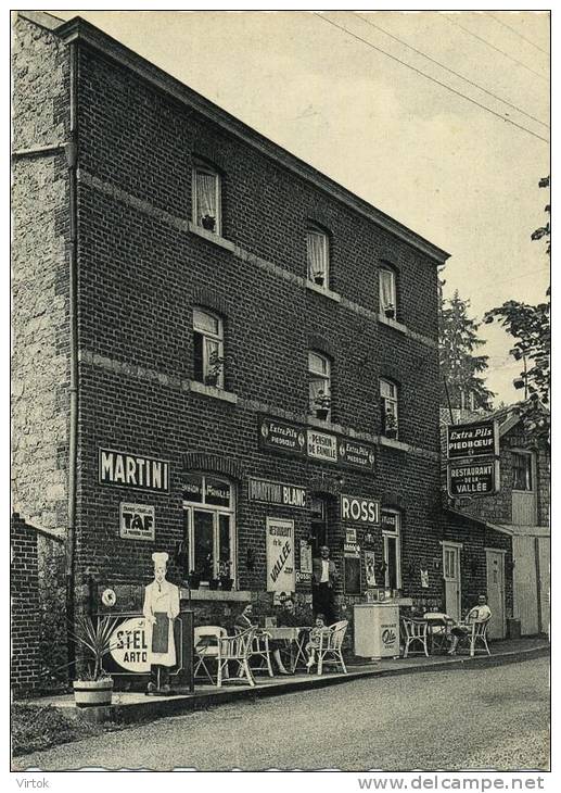 Verlaine :  Restaurant de la vallée  : pension de famille  (  grand format )