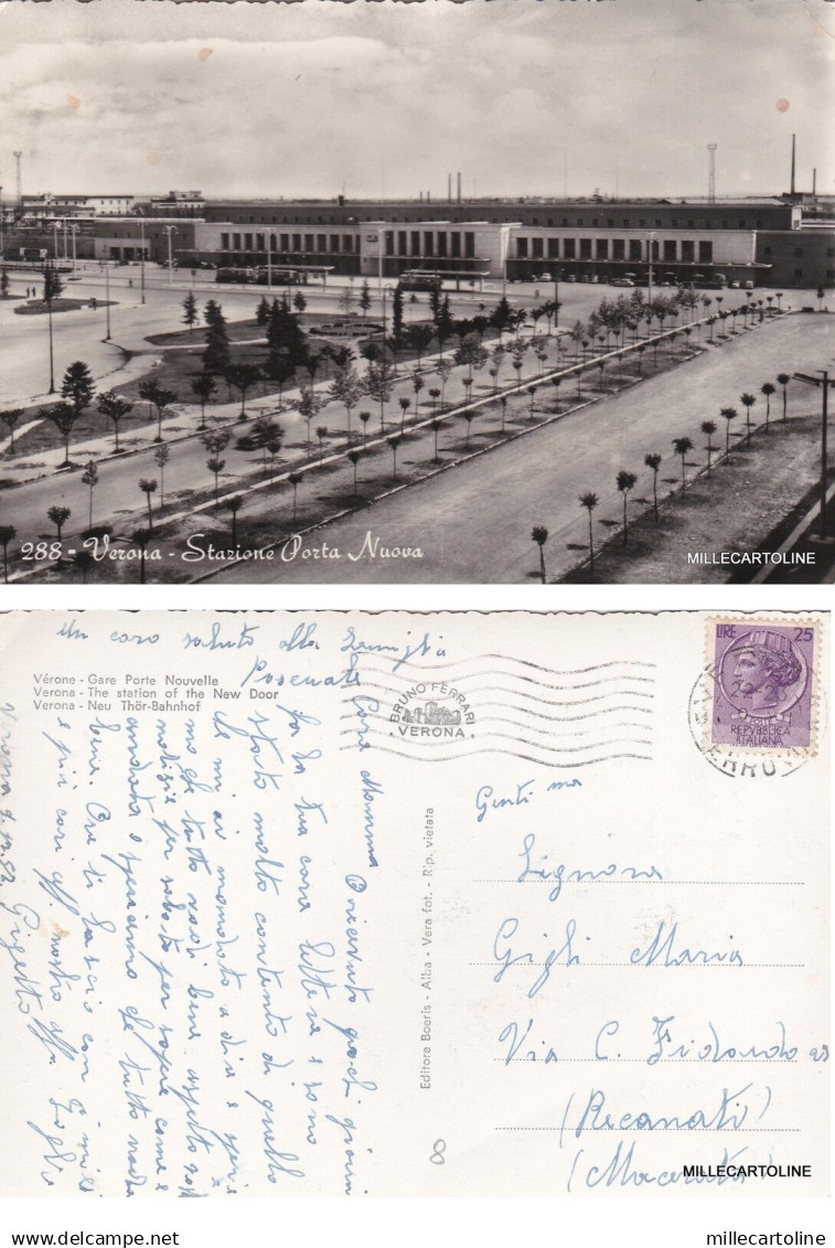 # VERONA: STAZIONE DI PORTA NUOVA