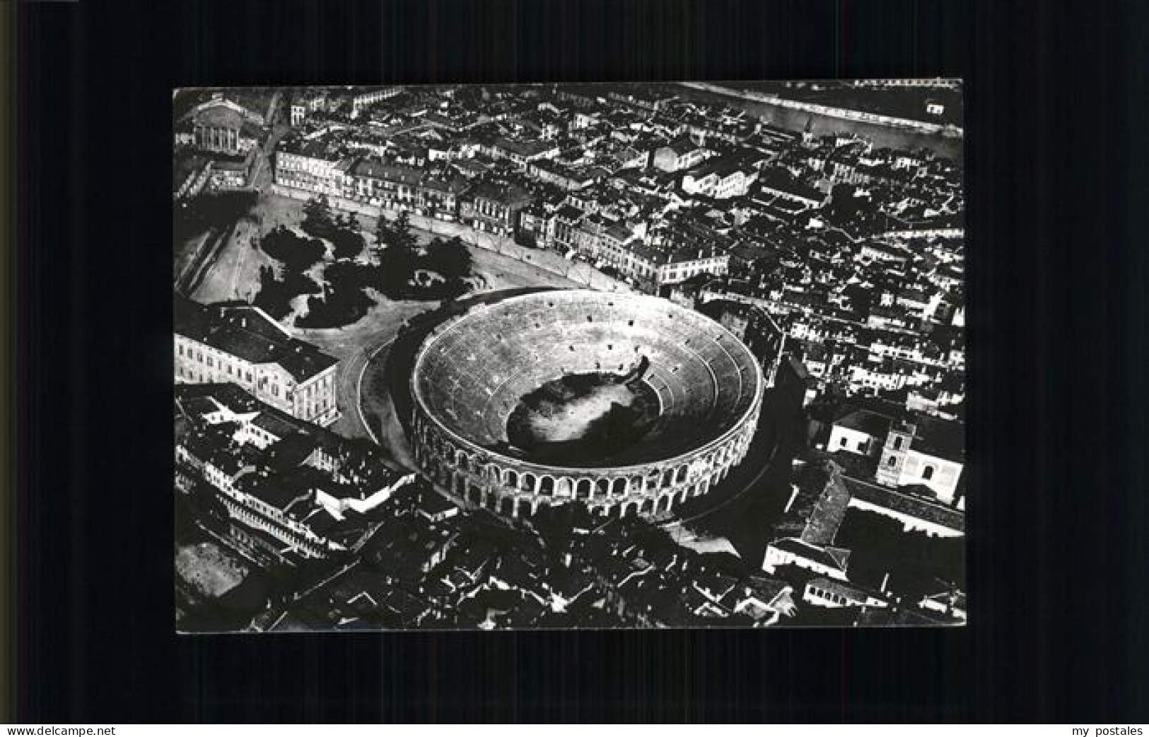 Verona Veneto Monumenti di Verona Fliegeraufnahme
