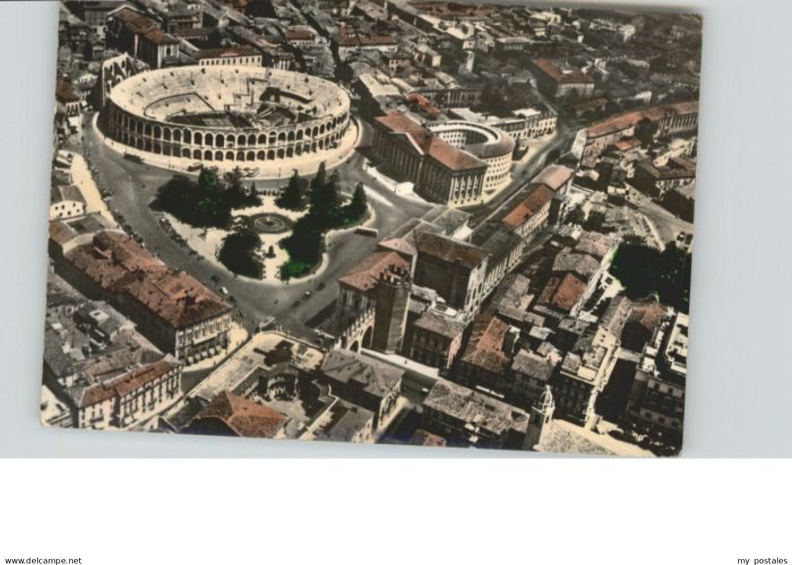 Verona Veneto Verona Musei Monumenti Fliegeraufnahme