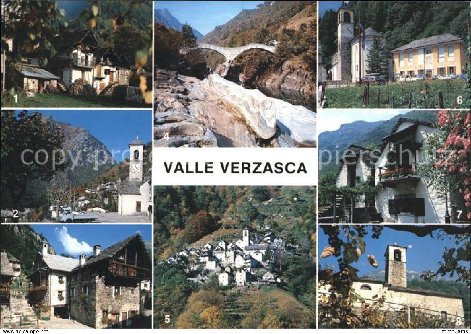 Verzasca Frasco Vogorno Sonogno Lavertezzo Corippo Brione Gerra S Bartolomeo