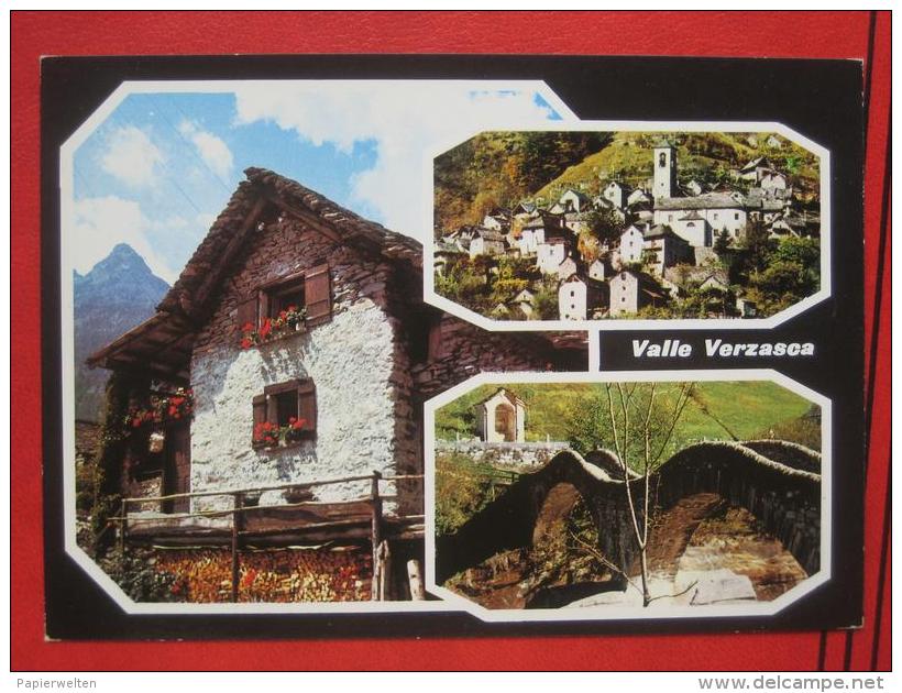 Verzasca (TI) - Mehrbildkarte "Valle Verzasca"