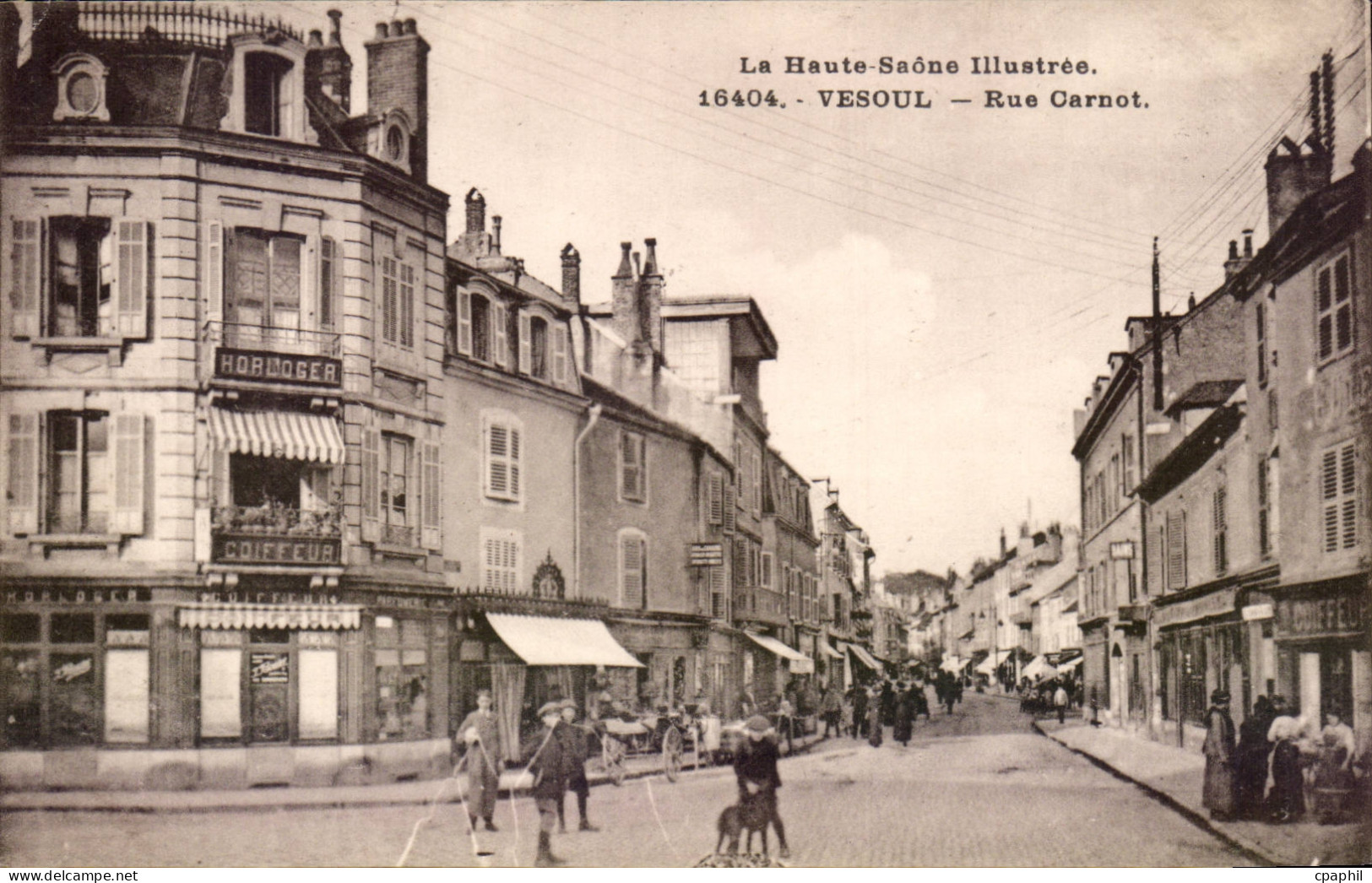 VEsoul CPA Rue CArnot (coiffeur horloger)