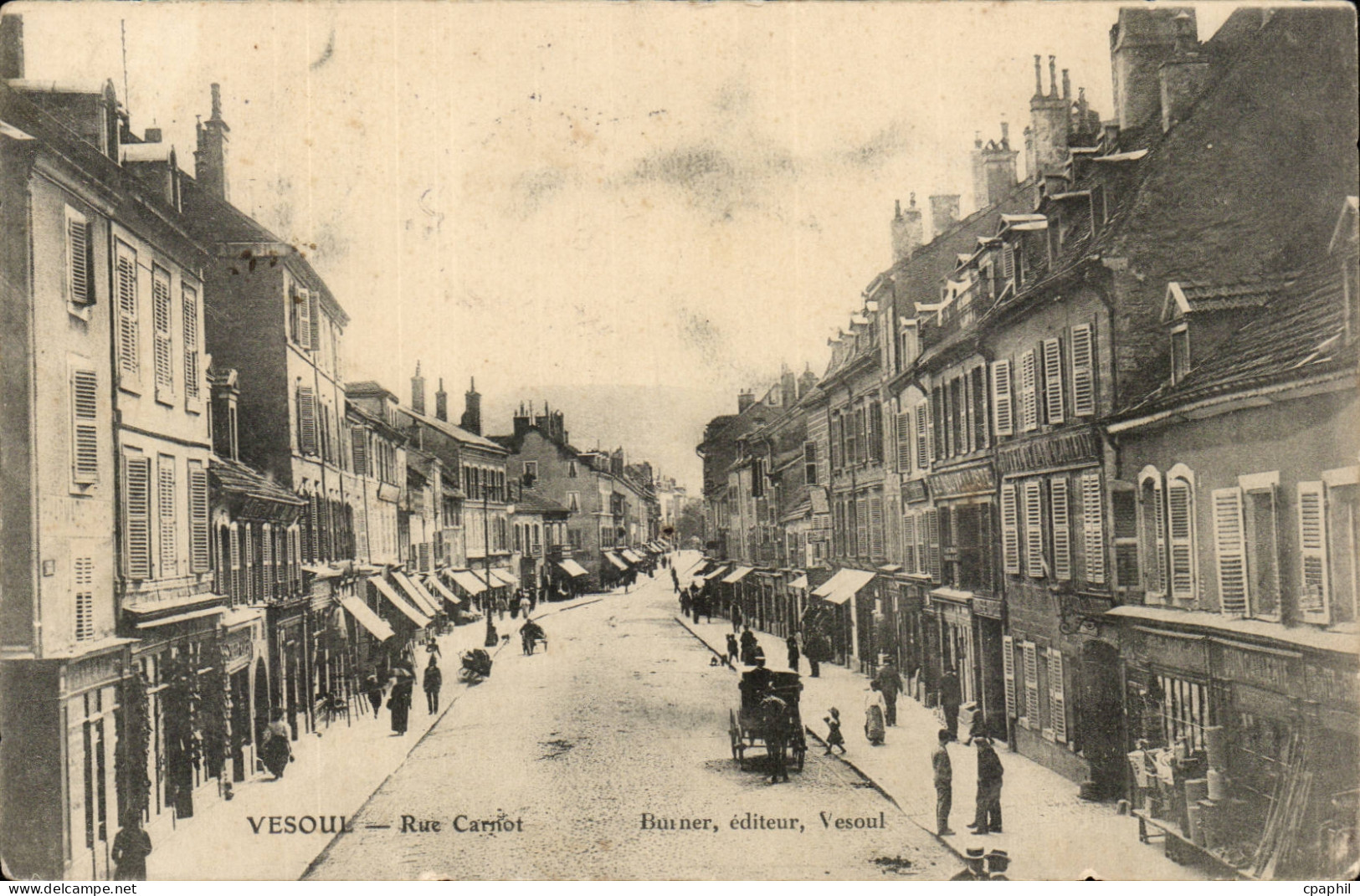 Vesoul - Rue Carnot - CPA