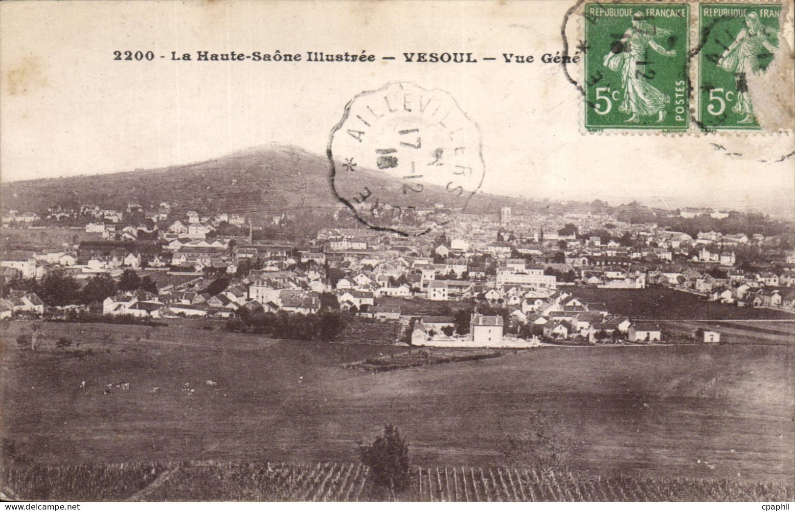 Vesoul - Vue Generale - CPA
