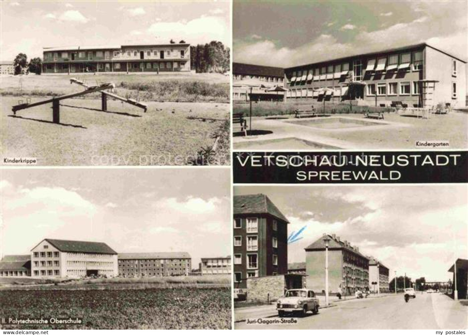 Vetschau Spreewald Brandenburg Kinderkrippe Kindergarten Polytechnische-Oberschu