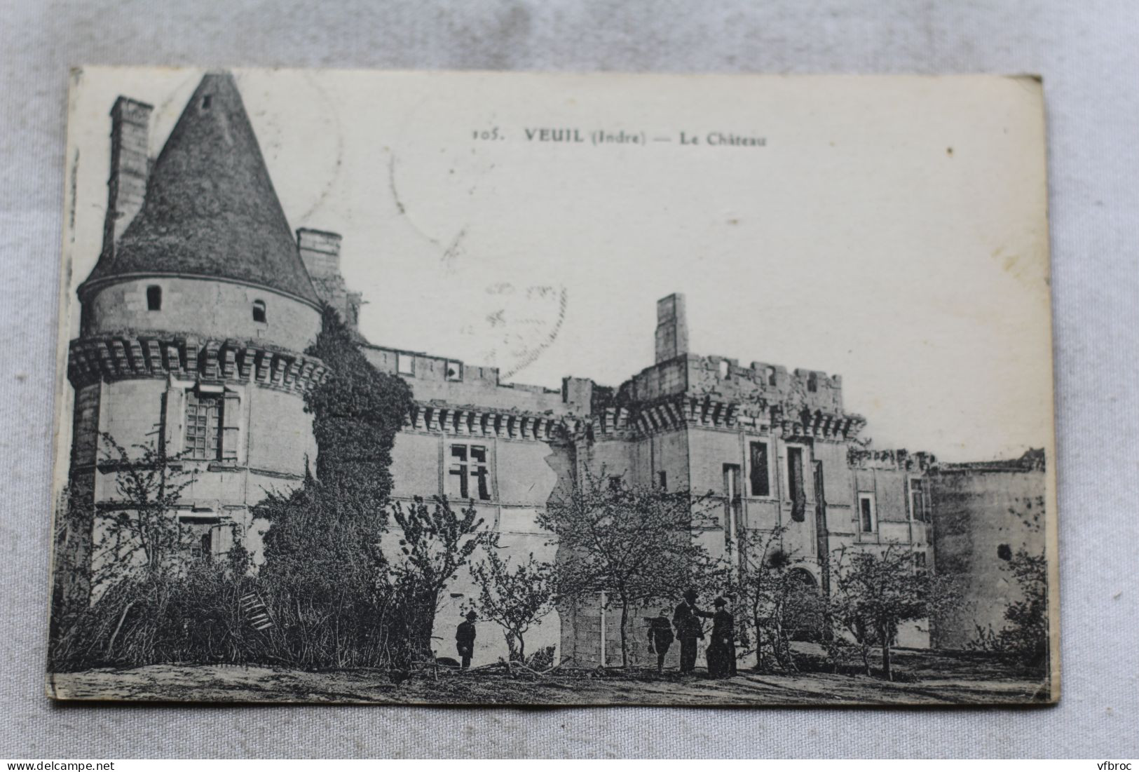 Veuil, le château, Indre 36