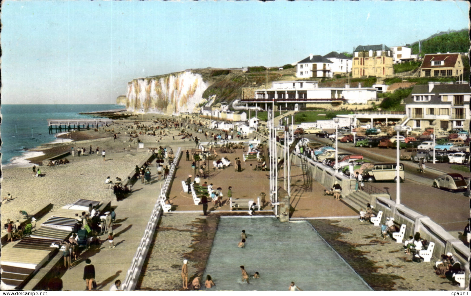 Veules les Roses - La Plage - CPA
