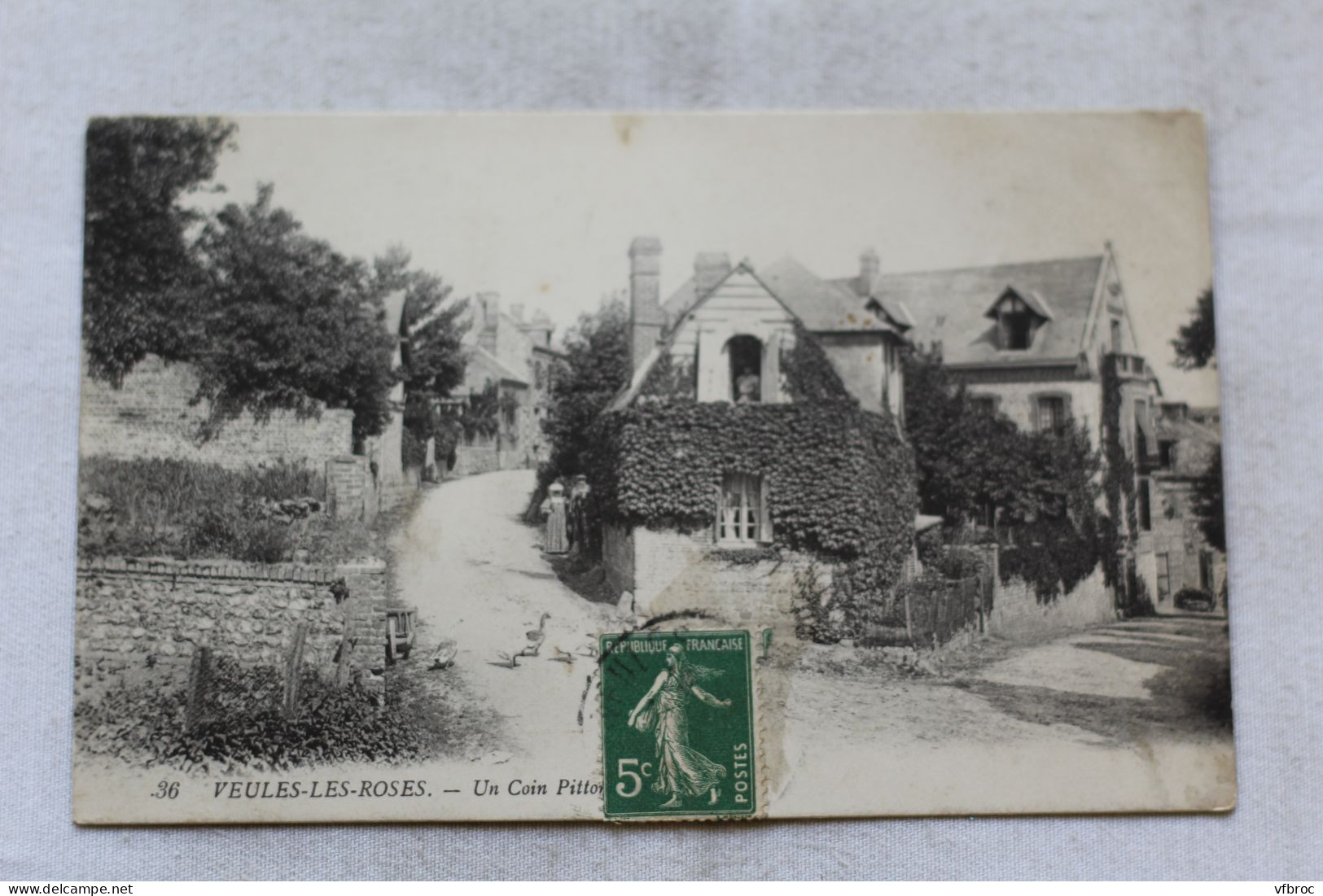 Veules les Roses, un coin pittoresque, Seine Maritime 76