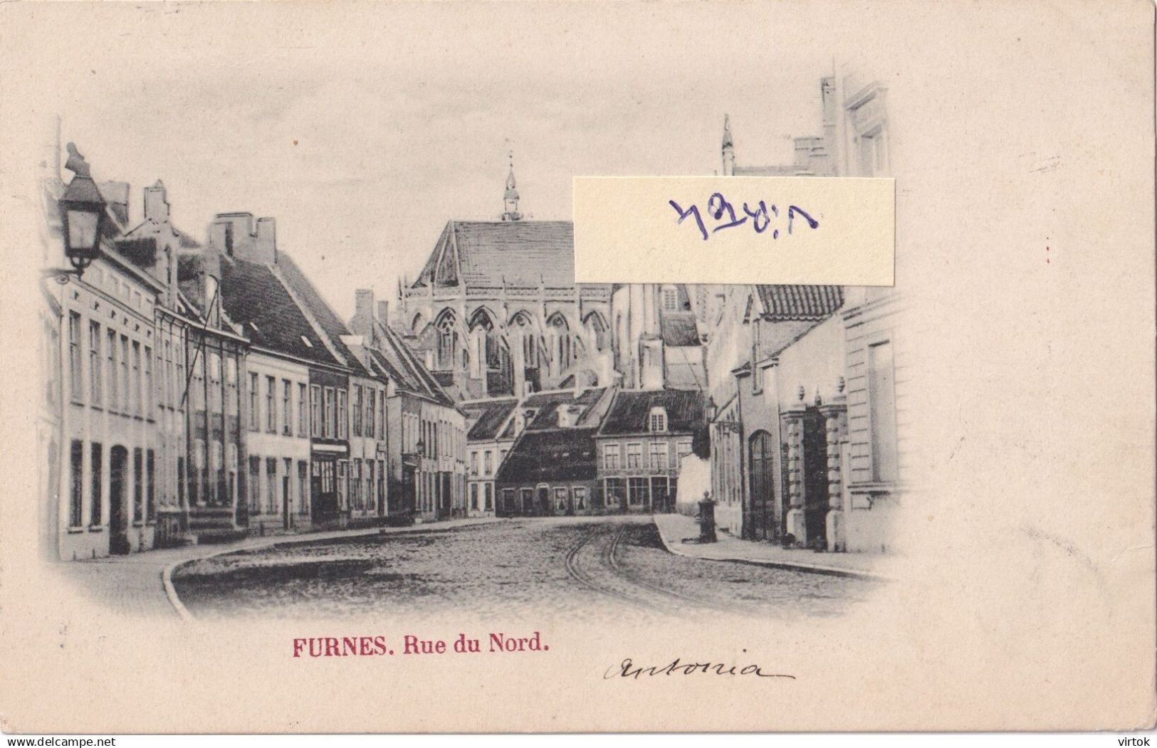 Veurne - Furnes :   rue du nord     (    zie scans )
