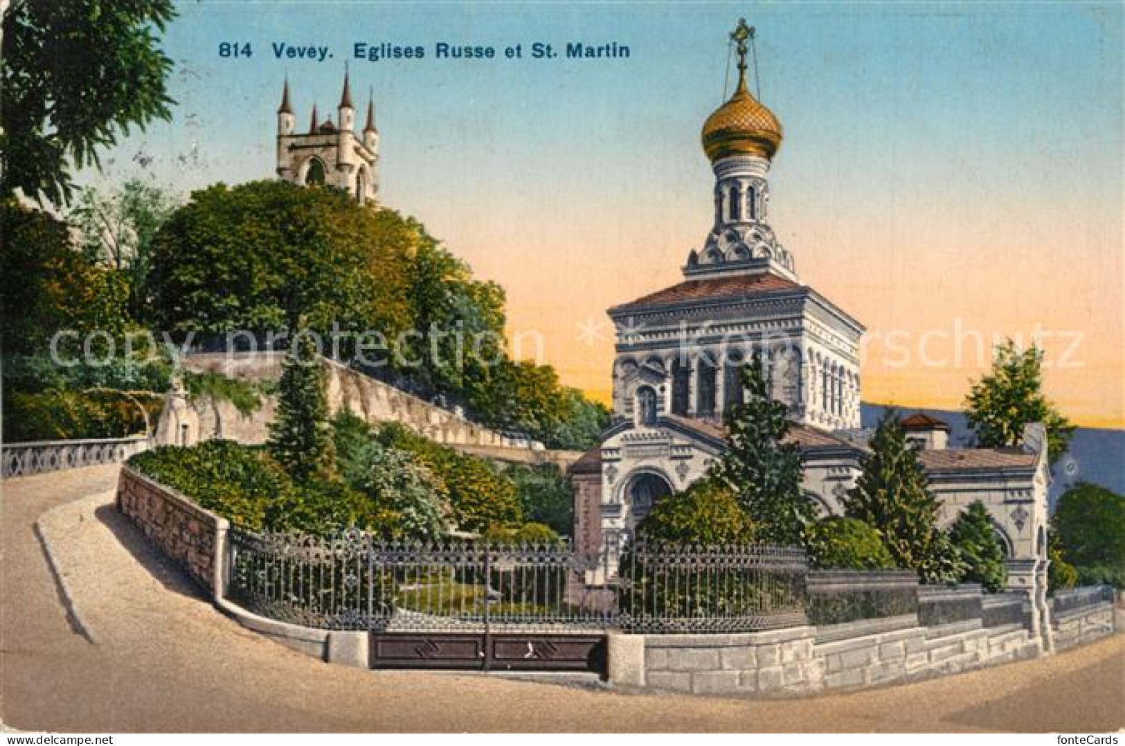 Vevey VD Eglises Russe et St. Martin