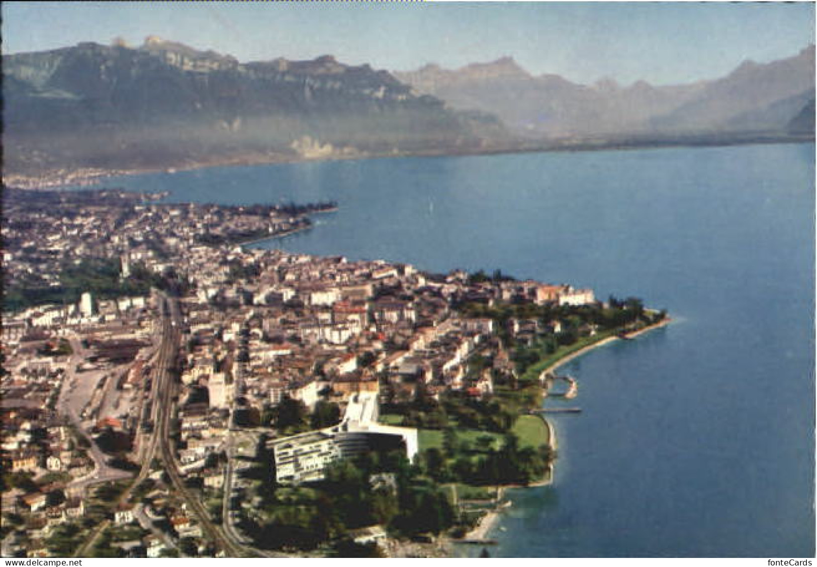 Vevey VD Vevey Fliegeraufnahme