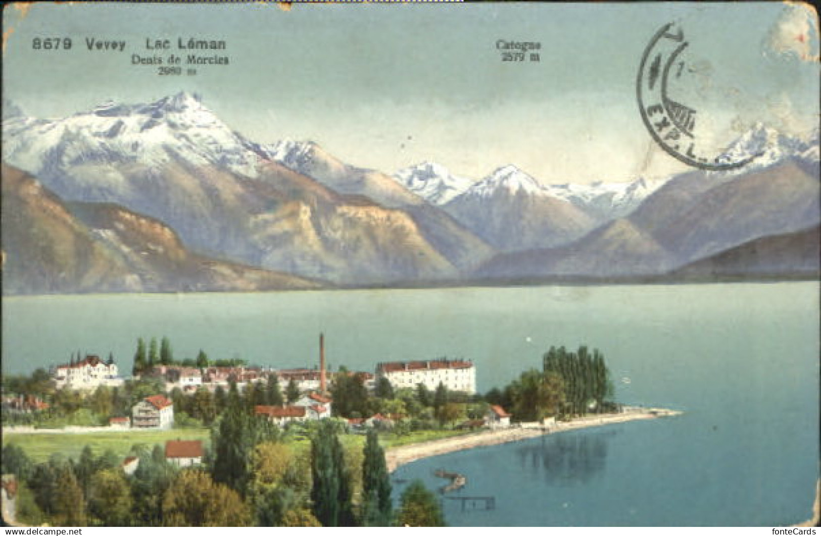 Vevey VD Vevey See x 1912