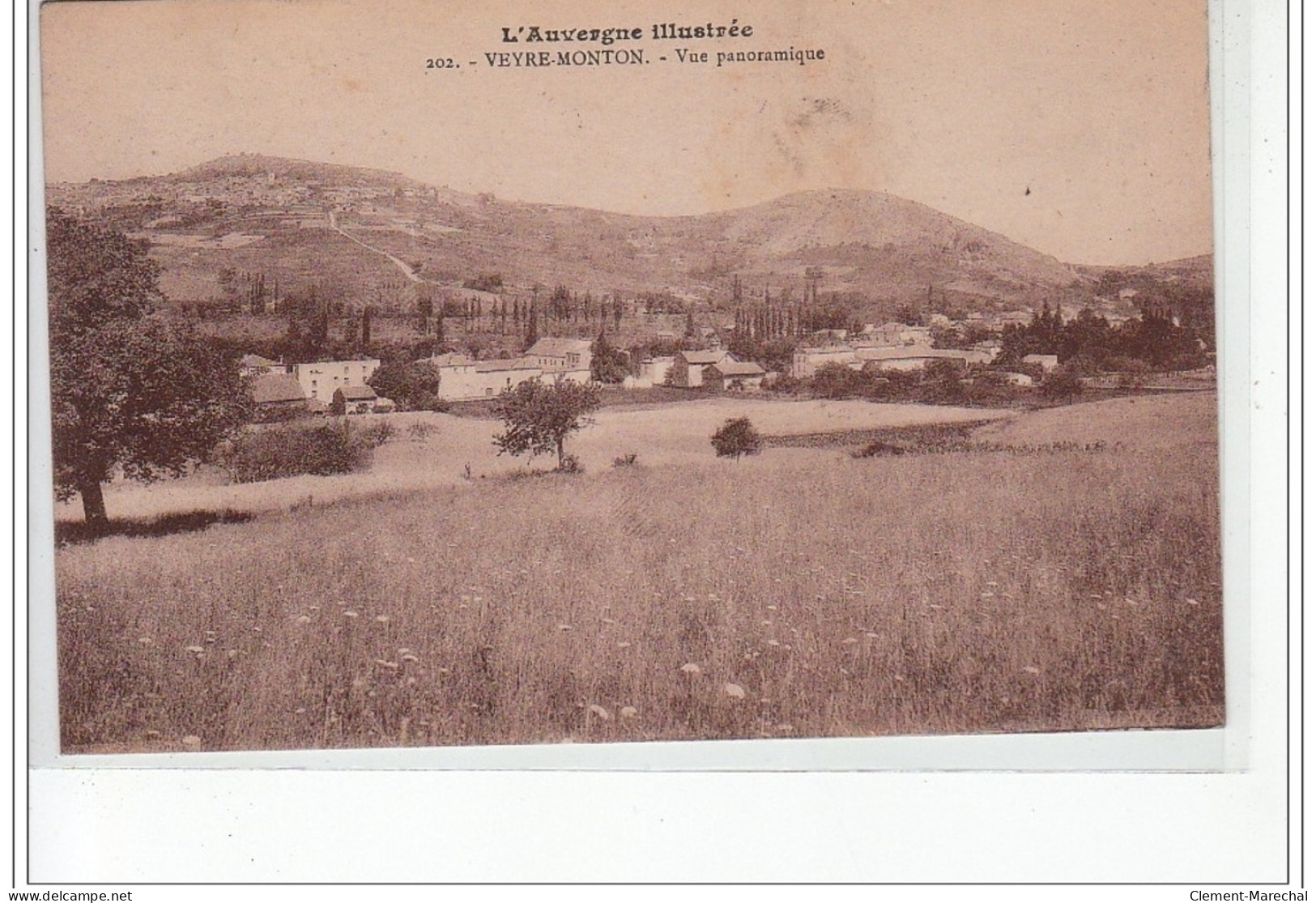 VEYRE MONTON - Vue panoramique - très bon état