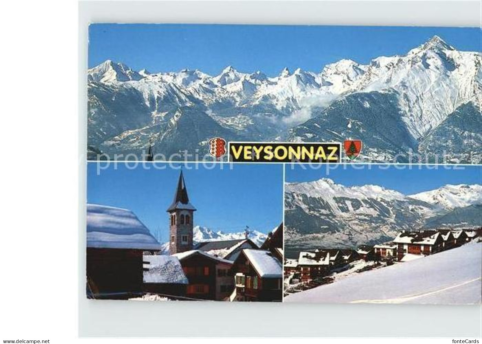 Veysonnaz Ortsansichten