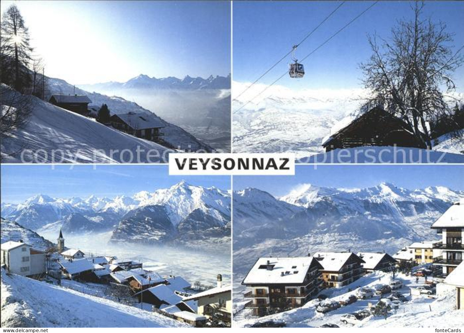 Veysonnaz Village Station