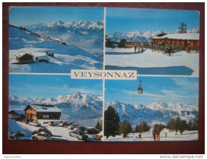 Veysonnaz (VS) - Mehrbildkarte / VW