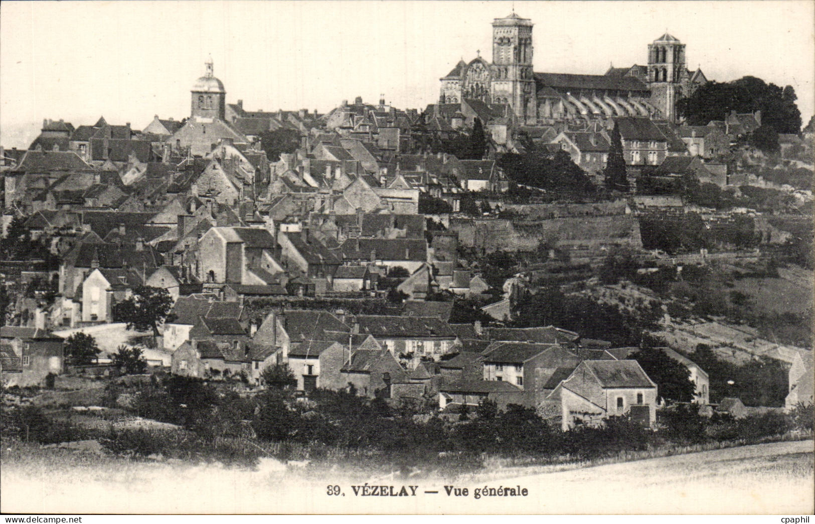 Vezelay - Vue Generale - CPA