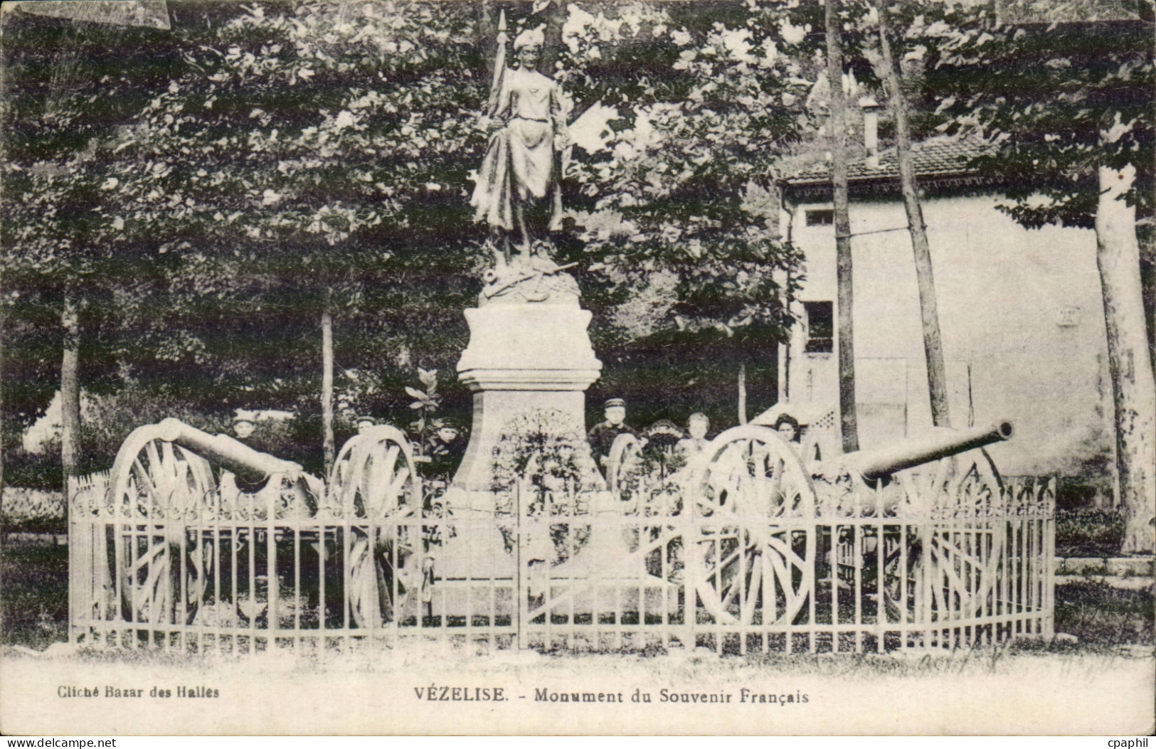 Vezelise CPA Monument du souvenir francais