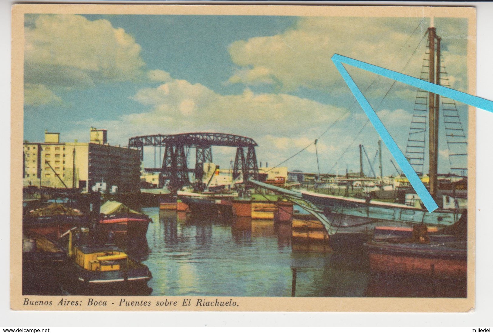 VI  006 /   BUENOS  AIRES ;  BOCA - Puentes sobre EL RIACHUELO