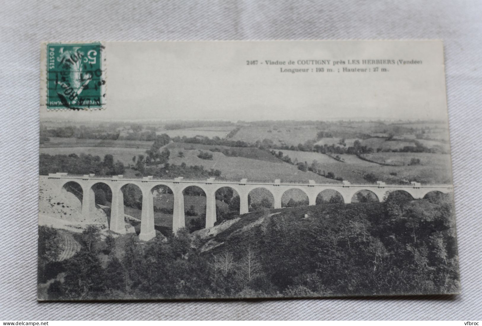 viaduc de Coutigny près les Herbiers, Vendée 85
