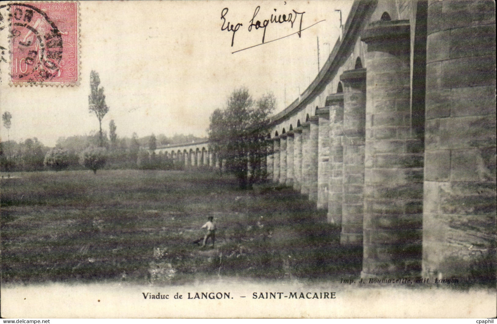 Viaduc de Langon CPA Saint Macaire