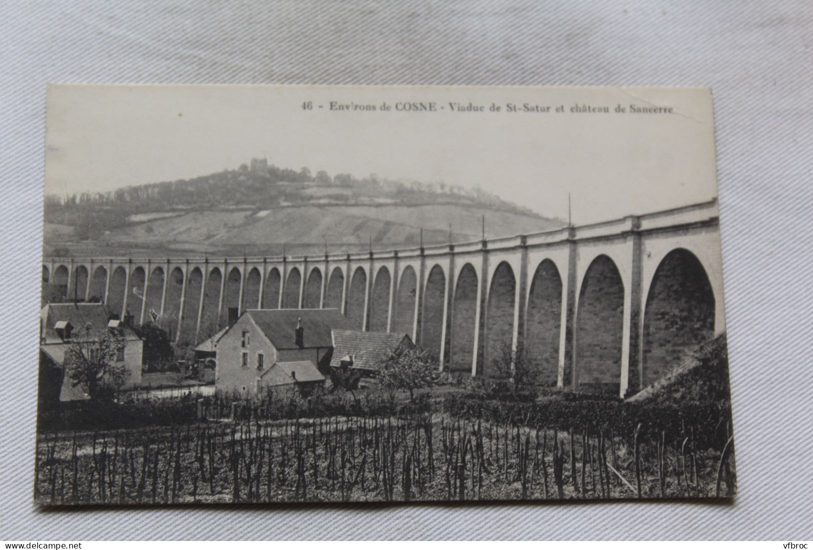 viaduc de saint Satur et château de Sancerre, environs de Cosne, Cher 18