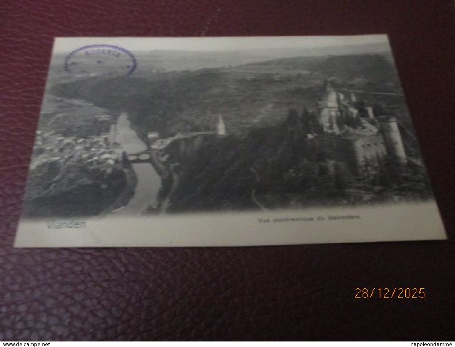 Vianden, Vue panorama du Belvedere